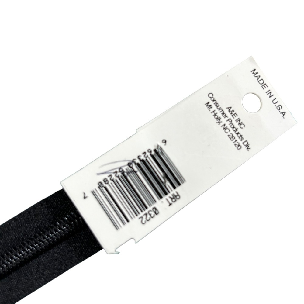 Unique by YKK Invisible Zippers Lot of 2 22 Inch Black 580 and Apricot 522 USA - Picture 8 of 9